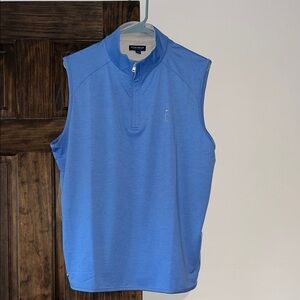 Peter Millar Light Blue Golf Vest